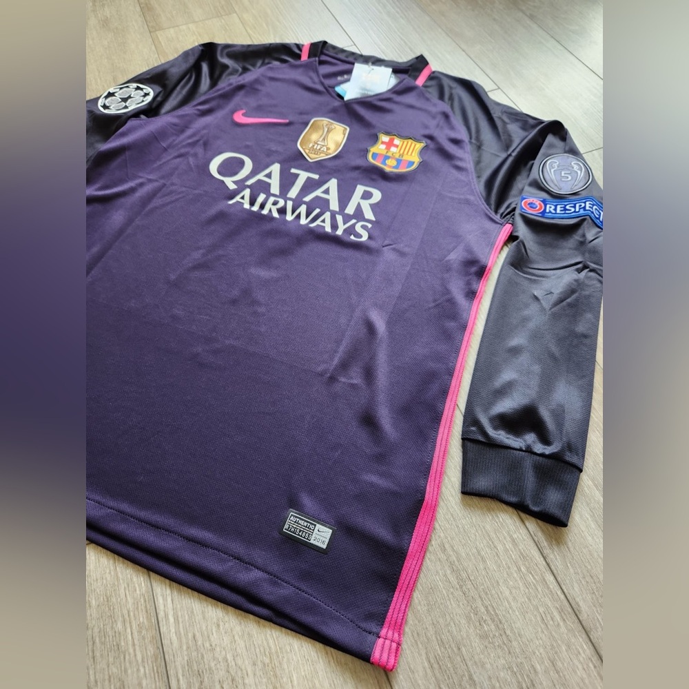 Barcelona Jersey Champions League 15/16 Neymar Jr 11 - Picture 3 of 5
